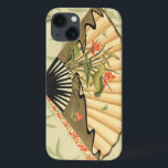 Geisha-Fan mit Blätter und Blumendruck Case-Mate iPhone Hülle<br><div class="desc">Dieser schöne Druck hat einen Geishafan,  der vorstehend gegen einen Hintergrund des sich hin- und herbewegenden Blätter gekennzeichnet wird. Der Fan hat auch ein reizendes und stilvolles Blumenmuster auf ihm. Fans der asiatischen Kunst sollten dieses ihrer Sammlung hinzufügen!</div>