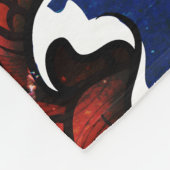 Geisha Fleecedecke (Ecke)