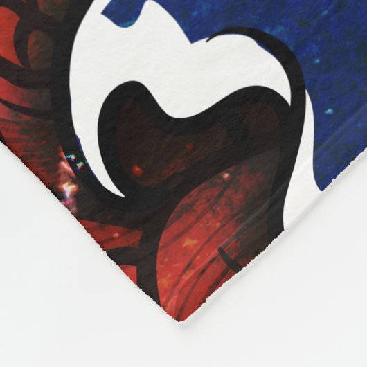 Geisha Fleecedecke (Ecke)