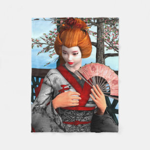 Geisha Fleecedecke