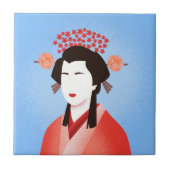 Geisha Fliese (Vorderseite)