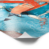 Geisha Fotodruck (Ecke)