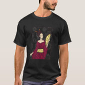 Geisha Frauen Japanisch Beautiful Smart T-Shirt (Vorderseite)