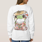 Geisha Frog Sweatshirt (Rückseite)