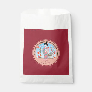Geisha-Geburtstagsparty Geschenktütchen