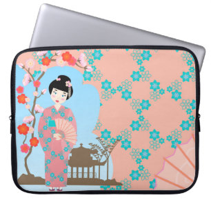 Geisha-Geburtstagsparty Laptopschutzhülle
