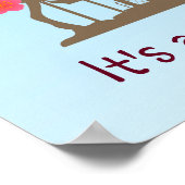 Geisha-Geburtstagsparty Poster (Ecke)