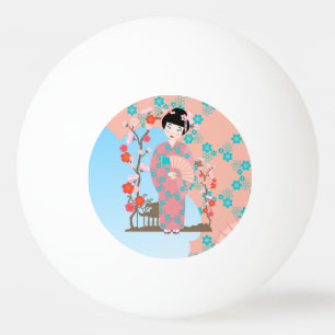 Geisha-Geburtstagsparty Tischtennisball