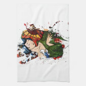 Geisha Geschirrtuch (Vertikal)