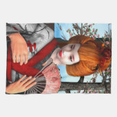 Geisha Geschirrtuch (Horizontal)