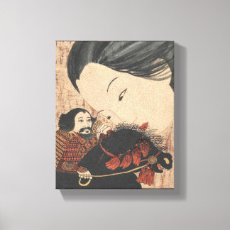 Geisha Ghost Leinwanddruck