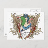 Geisha Gifts Postkarte (Vorne/Hinten)
