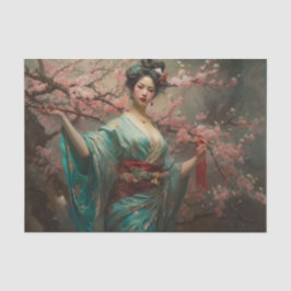 Geisha Girl Seidenpapier