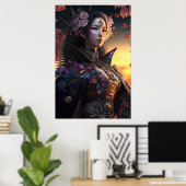 Geisha Goddess V2 Poster (Heimbüro)