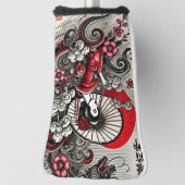 Geisha Golf Club Headcover (Rotieren 90)