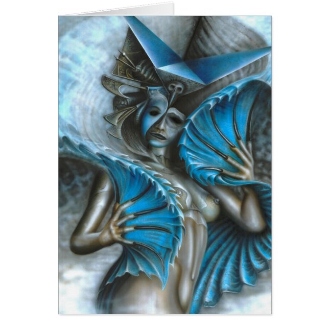 Geisha im Blau (Vorne)