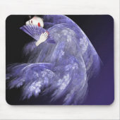 Geisha in dunkelblauem Mousepad (Vorne)