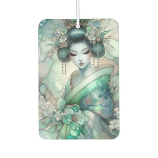 Geisha in Green Design Serie #1 Autolufterfrischer