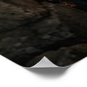 Geisha in Kyoto Poster (Ecke)