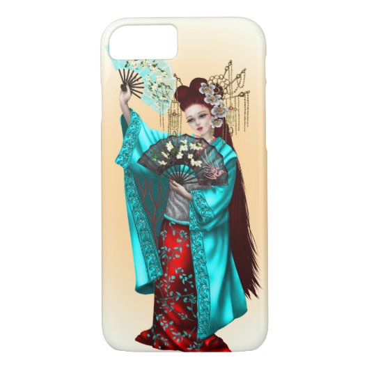 Geisha iPhone Case (Rückseite)