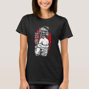 Geisha Japan Flag Japanische Frauen Geisha T-Shirt
