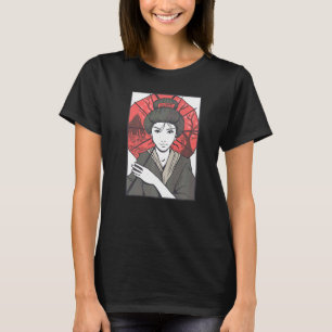 Geisha japanische Frau T-Shirt