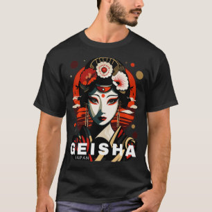 Geisha japanische Tradition Design geisha Tokyo Sp T-Shirt