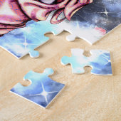 Geisha-japanischer Stil Puzzle (Seite)