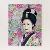 Geisha Jigsaw Puzzle (Vertikal)