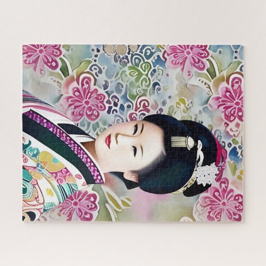 Geisha Jigsaw Puzzle (Horizontal)
