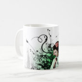 Geisha Kaffeetasse (Vorderseite Links)