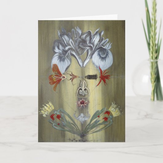 Geisha Karte (Vorderseite)