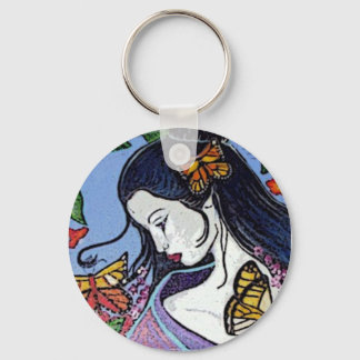 Geisha Key Chain Schlüsselanhänger