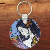 Geisha Key Chain Schlüsselanhänger (Vorderseite)