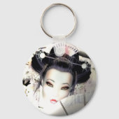 Geisha Keyring Schlüsselanhänger (Vorderseite)