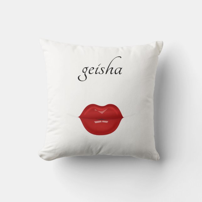 Geisha - kissen (Vorderseite)