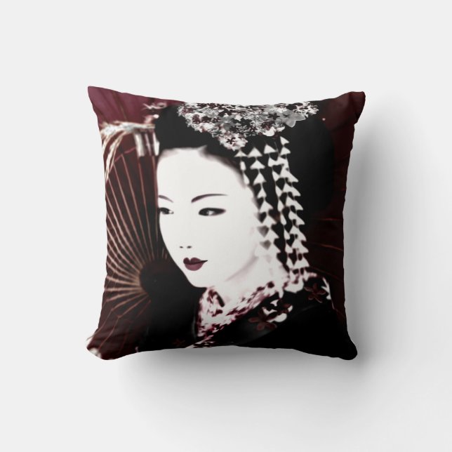 Geisha Kissen (Vorderseite)