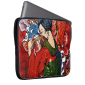 Geisha Laptopschutzhülle (Vorne Rechts)