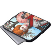 Geisha Laptopschutzhülle (Vorne Knopf)