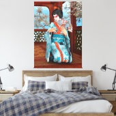 Geisha Leinwanddruck (Insitu (Schlafzimmer))