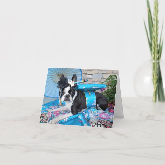 Geisha Lola B. Boston - LEERE KARTE (Vorderseite)