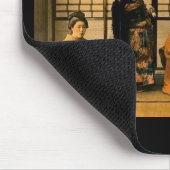 Geisha-Mädchen Magic Lantern Dia Mousepad (Ecke)