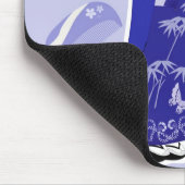 Geisha-Mädchen Mousepad (Ecke)