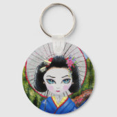 Geisha-Mädchen Schlüsselanhänger (Vorderseite)