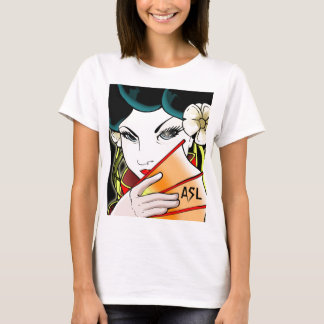 Geisha-Mädchen-T - Shirt
