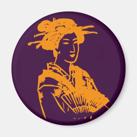 Geisha Magnet (Vorne)