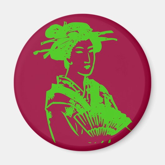 Geisha Magnet (Vorne)