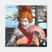 Geisha Magnet (Vorne)