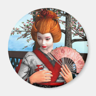 Geisha Magnet