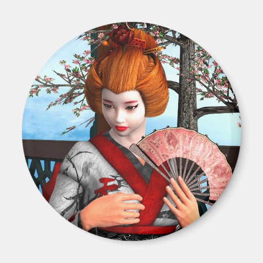 Geisha Magnet (Vorne)